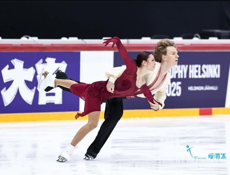 Диана Дэвис и Глеб Смолкин