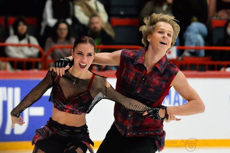 Диана Дэвис и Глеб Смолкин