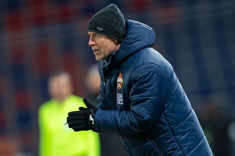 Главный тренер ЦСКА Владимир Федотов