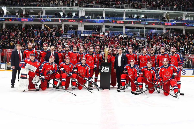 Хоккеисты ЦСКА