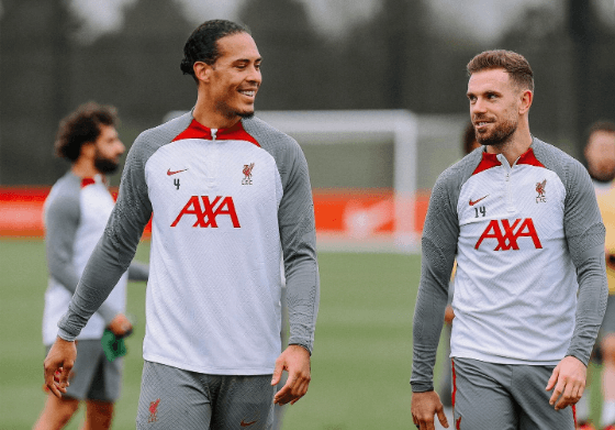 ван Дейк Хендерсон Ливерпуль